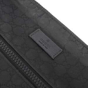 Gucci Crossbody Shoulder GG Bag Messenger Black